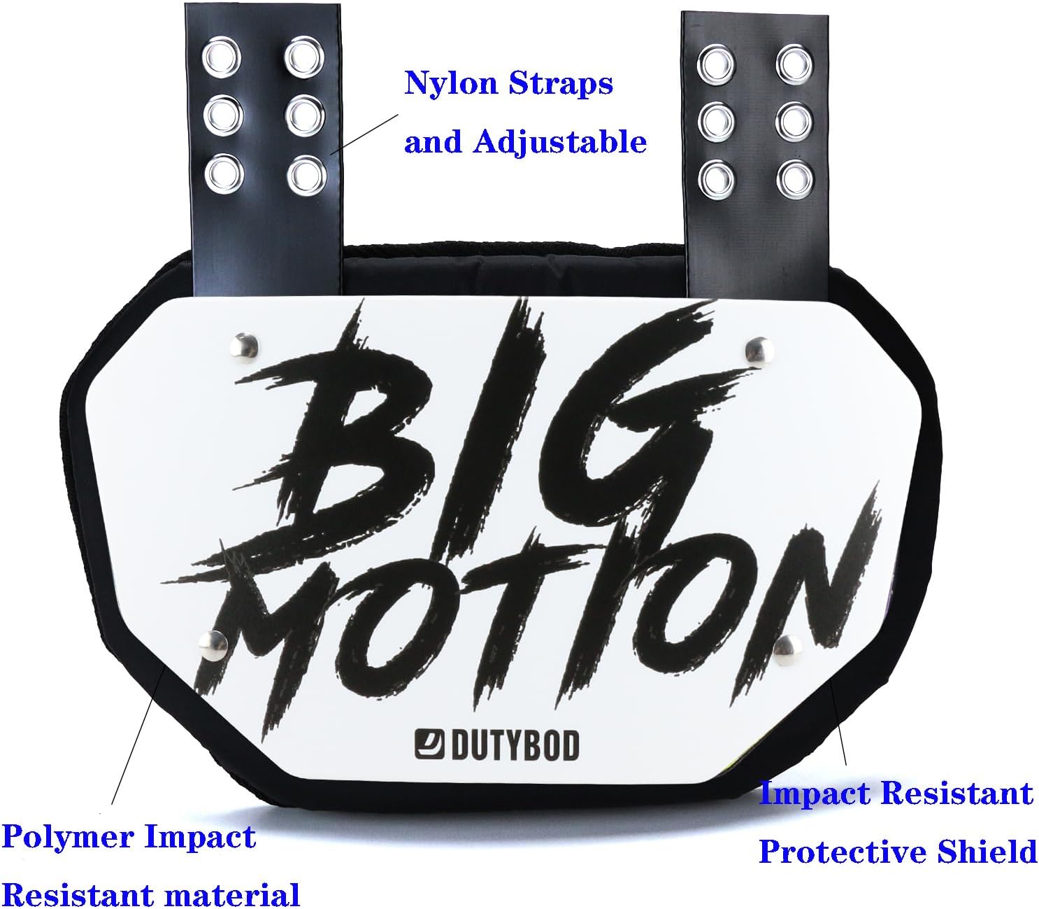 Football Back Plate- Lower Backplate Rear Lower Back