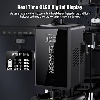 Amazon.com: Neewer V Mount Battery PS150E Supports 100W PD