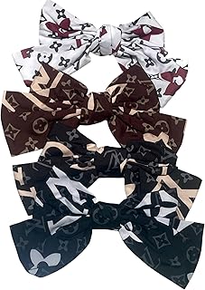 توك كلبس علي شكل فيونكات مجموعه مكونه من أربع قطع بألوان مختلفه للنساء والفتيات