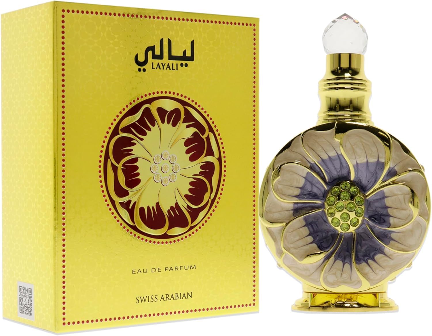 Swiss ArabianLayali - Luxury Products from Dubai - Long Lasting, Addictive Personal EDP Spray Fragrance - Seductive Signature Aroma - 1.7 oz