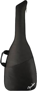 Fender Electric Guitar Gig Bag, Padded Guitar Case with a Comfortable Two-Piece Handle and Ergonomic Backpack Straps, Black