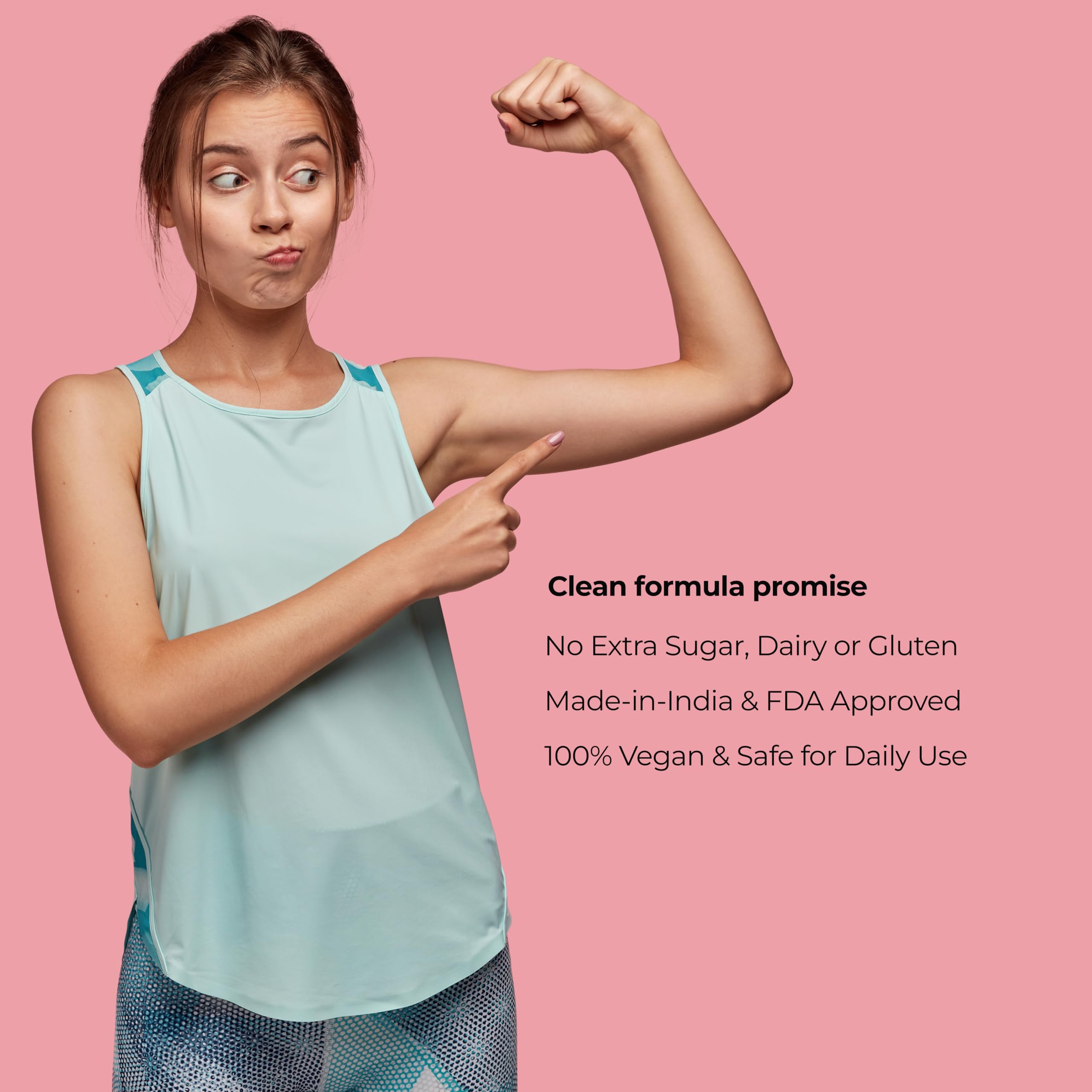 Vitagoli Calcium Tablets for Women | Aquamin Marine Calcium 1000 mg (Provides 300 mg Elemental) + Vitamin D3 (600 IU) | With K2 & Magnesium | Bone & Joint Support | 10 Tablets — Amazon image 3