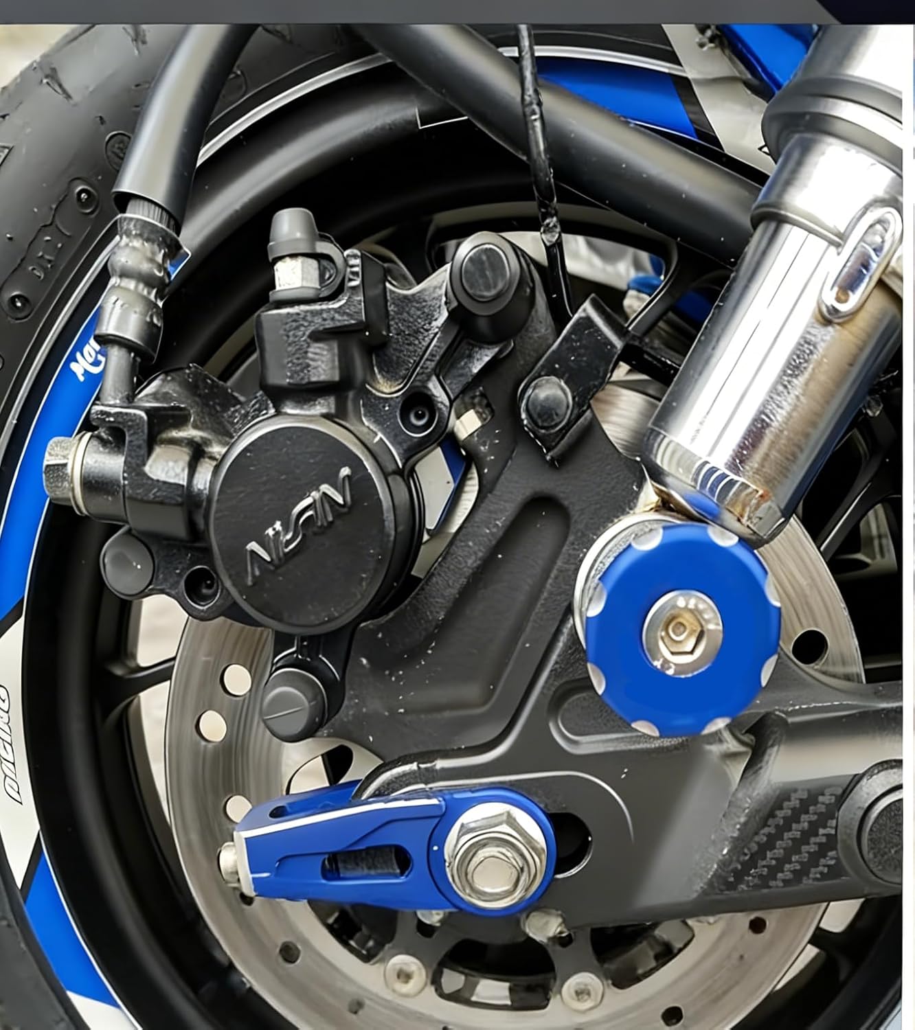 Monkey125 Rear Shock Holder Stand Wheel Cover Compatible with MONKEY 125 2018-2024 3D CNC Motorcycle Suspension Bracket Support Shock Support Mount (Black)