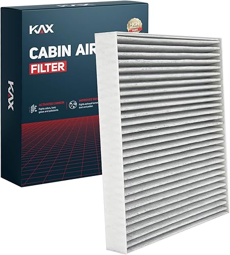 KAX Filtro de aire de cabina, CF10743 CP743 Reemplazo para Grand Caravan, Town&Country, G37, Q50, G37, Armada, QX80, M35, Routan, con filtro de aire