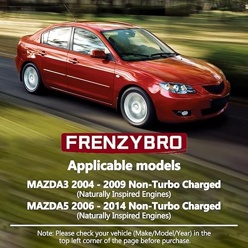 Miniatura 2 de Brazo de control delantero inferior de 10 piezas con juego de rótulas y kit de suspensión compatibles con Mazda 3 2004-2009, Mazda 5 2006-2014