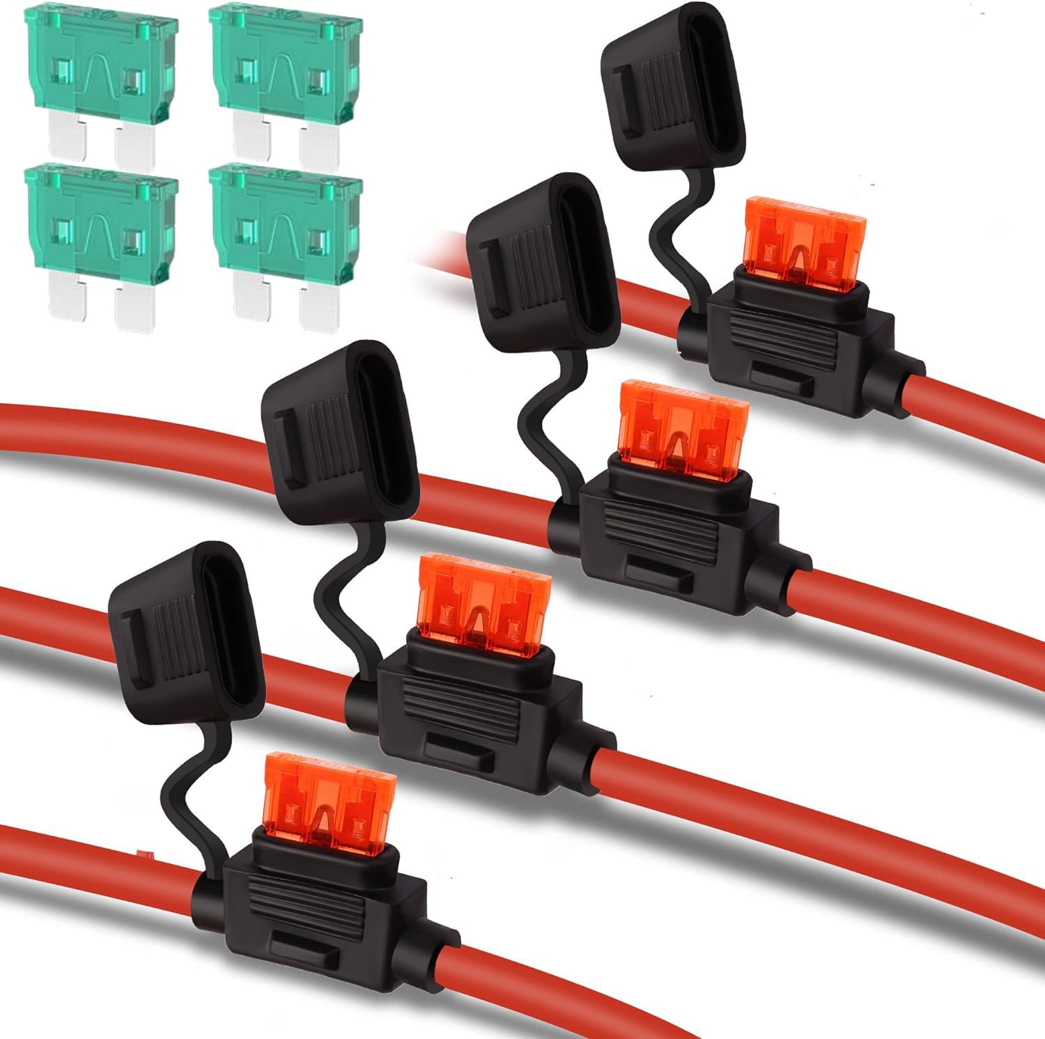 Gebildet Porte-fusible à lame ATO étanche 32 V 10 AWG fusibles 30 A 40 A