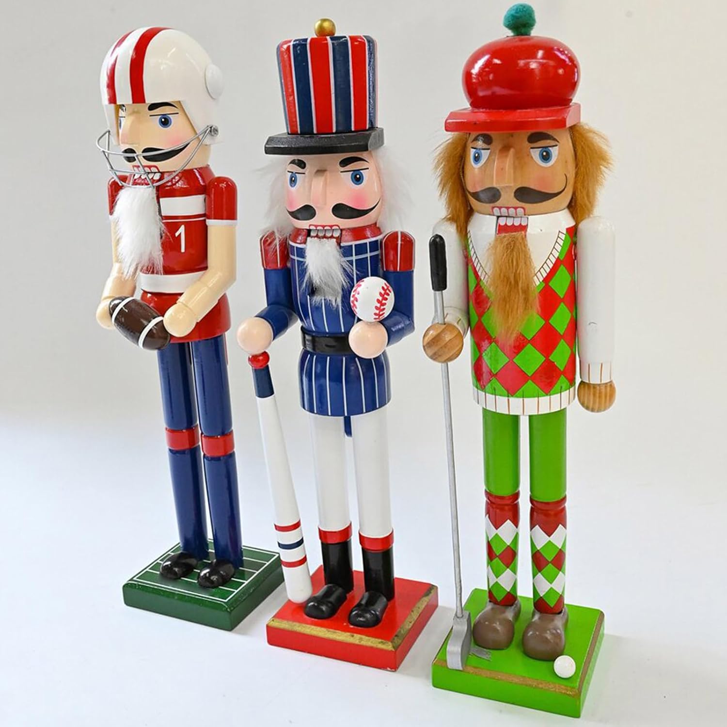 Christmas Theme Wood Sculpture for Decorations Elegant Desktops Figures Ornament for Office Stylish Party Supplies Festives Gift