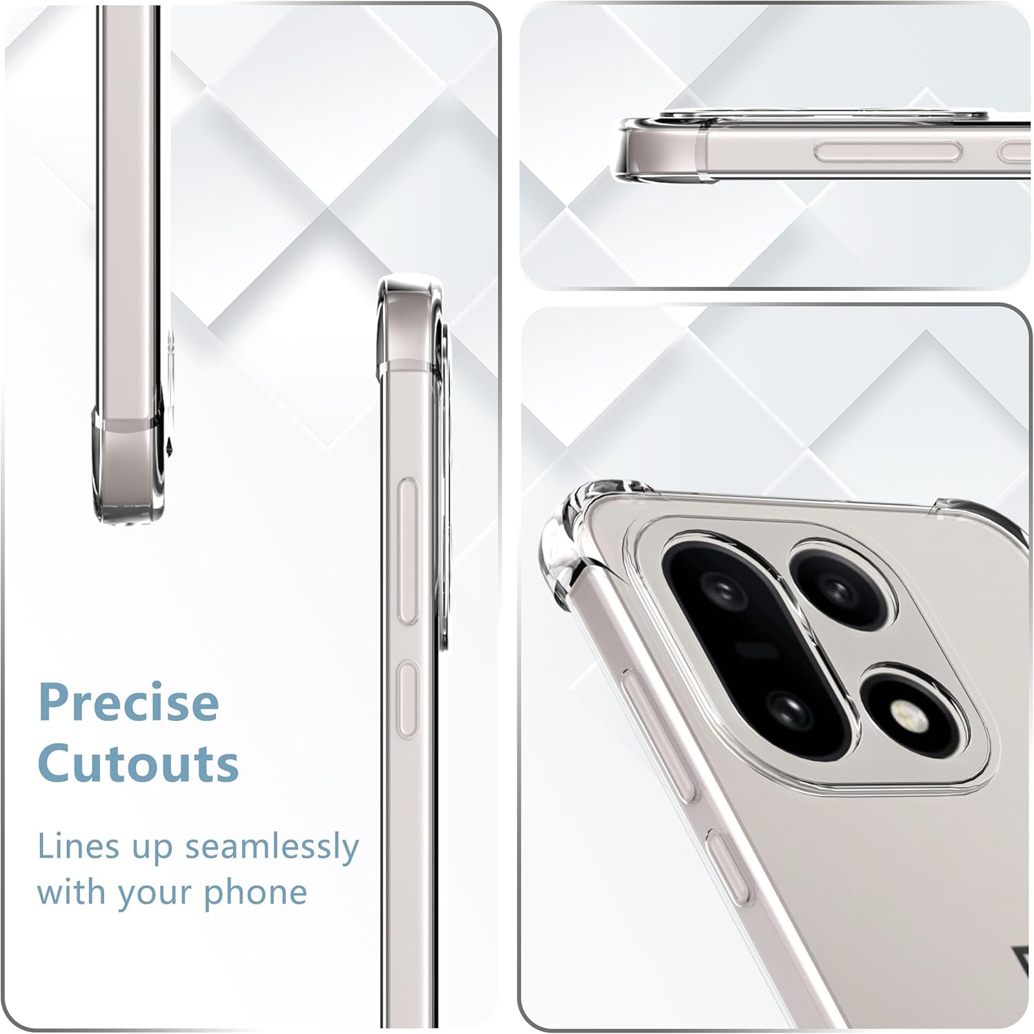 Exclusive | Phone Case Compatible with OnePlus 15 5G, Shockproof Protection, Anti-Yellowing Ultra-Slim TPU Cover, Precise Cutouts & Scratch-Resistant - Clear | 5G 2026 - view 2