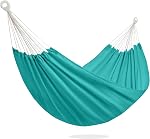 PNAEUT Double Hammocks for Outside, Replacement Outdoor Tree Hammock for Indoor Patio Porch Garden (Coffee, Medium)