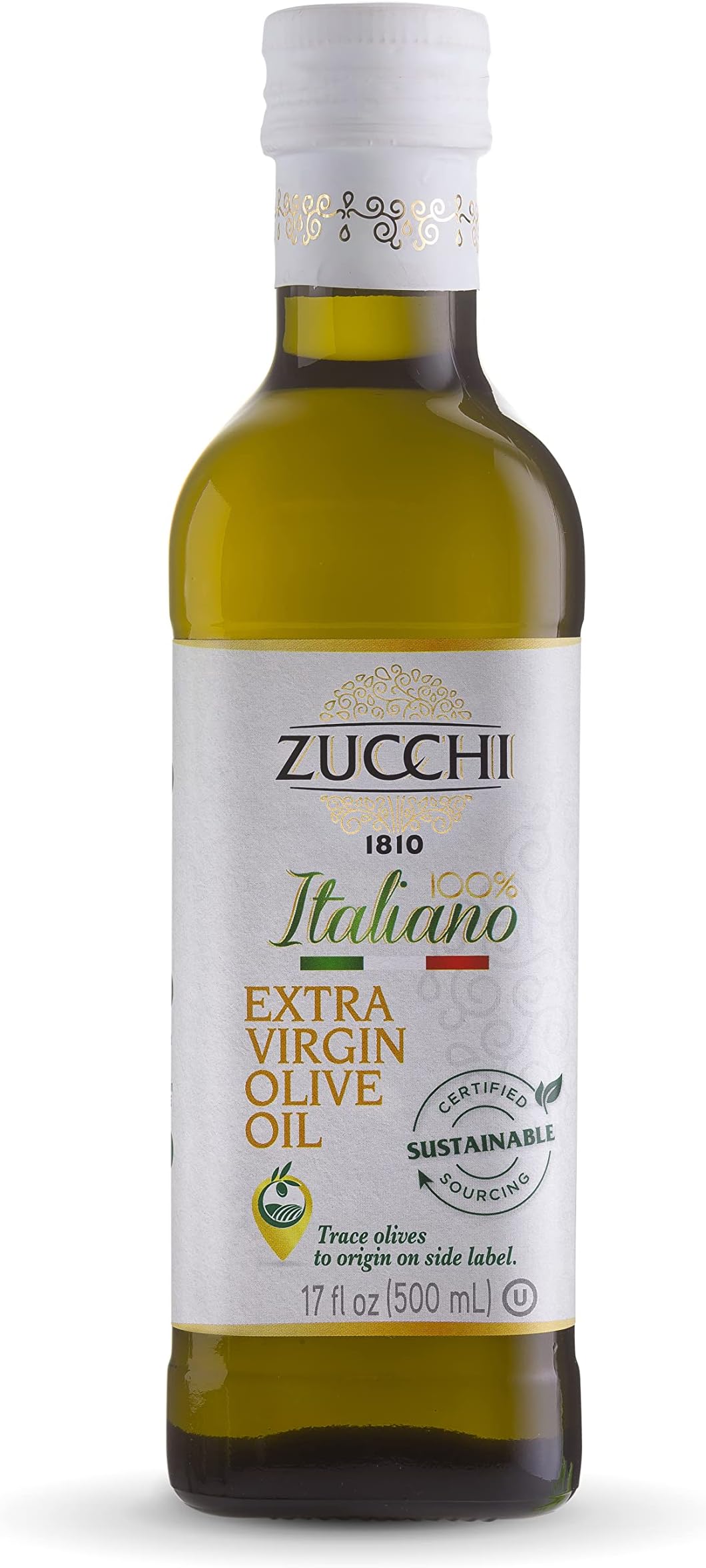 Zucchi Italiano 100 Extra Virgin Olive Oil (17 Fl Oz
