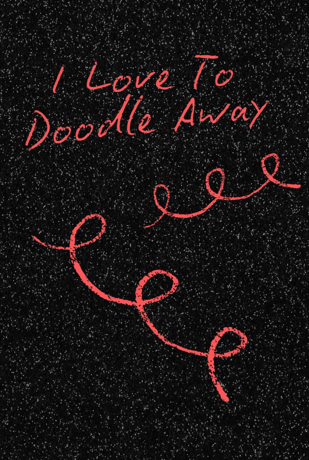 I Love To Doodle Away album de gribouillage feutre et bloc dessin artistique