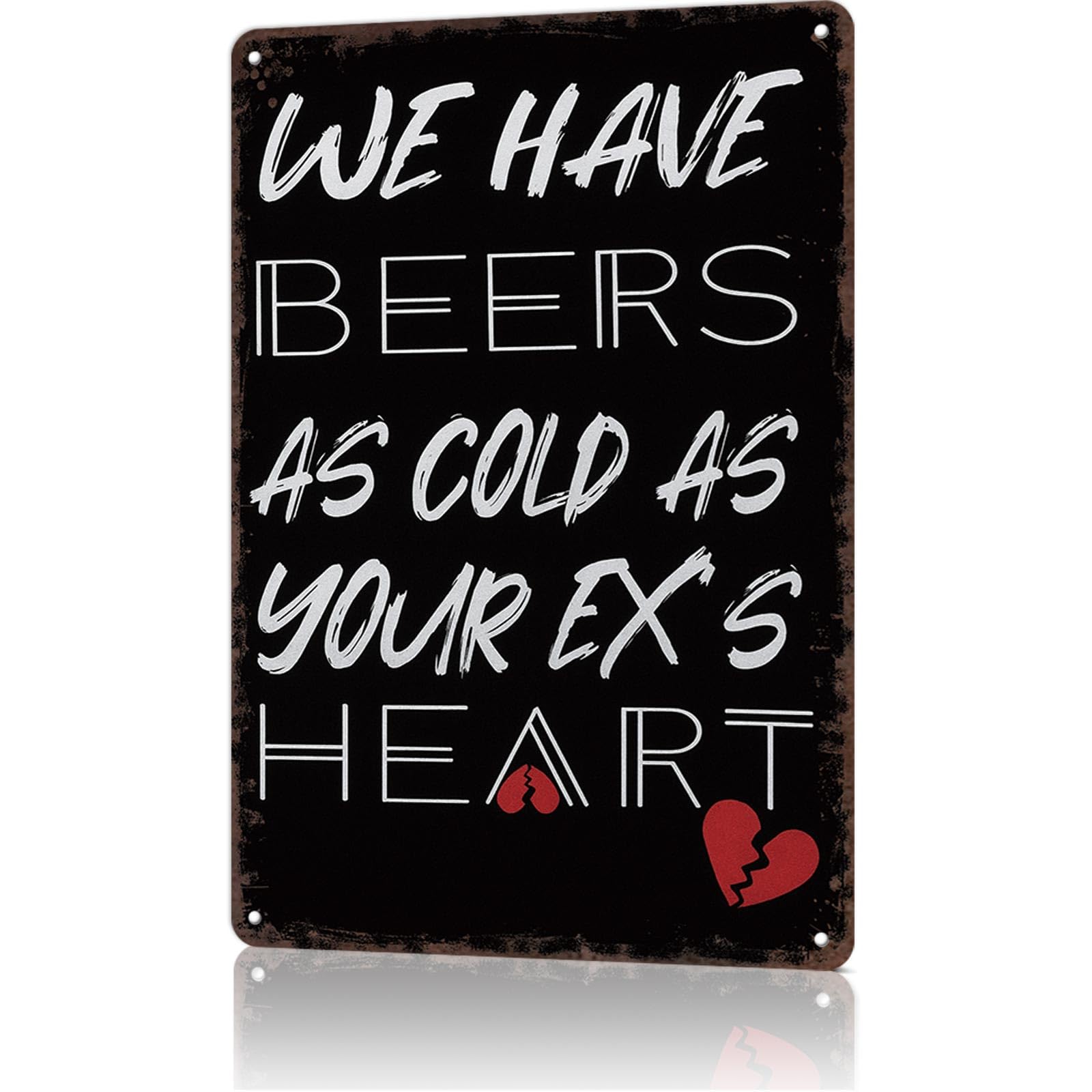 KWQDOZF Metal Signs Poster 8x12inch Beer Tin Sign Funny Metal Sign Aluminum Sign Wall Art For Home Room Bedroom Office Decor