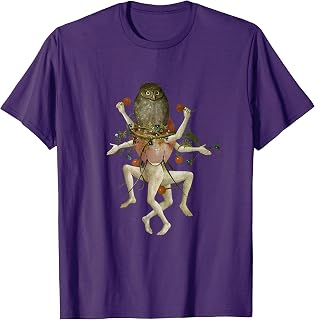 Hieronymus Bosch The Garden of Earthly Delights Owl T-Shirt
