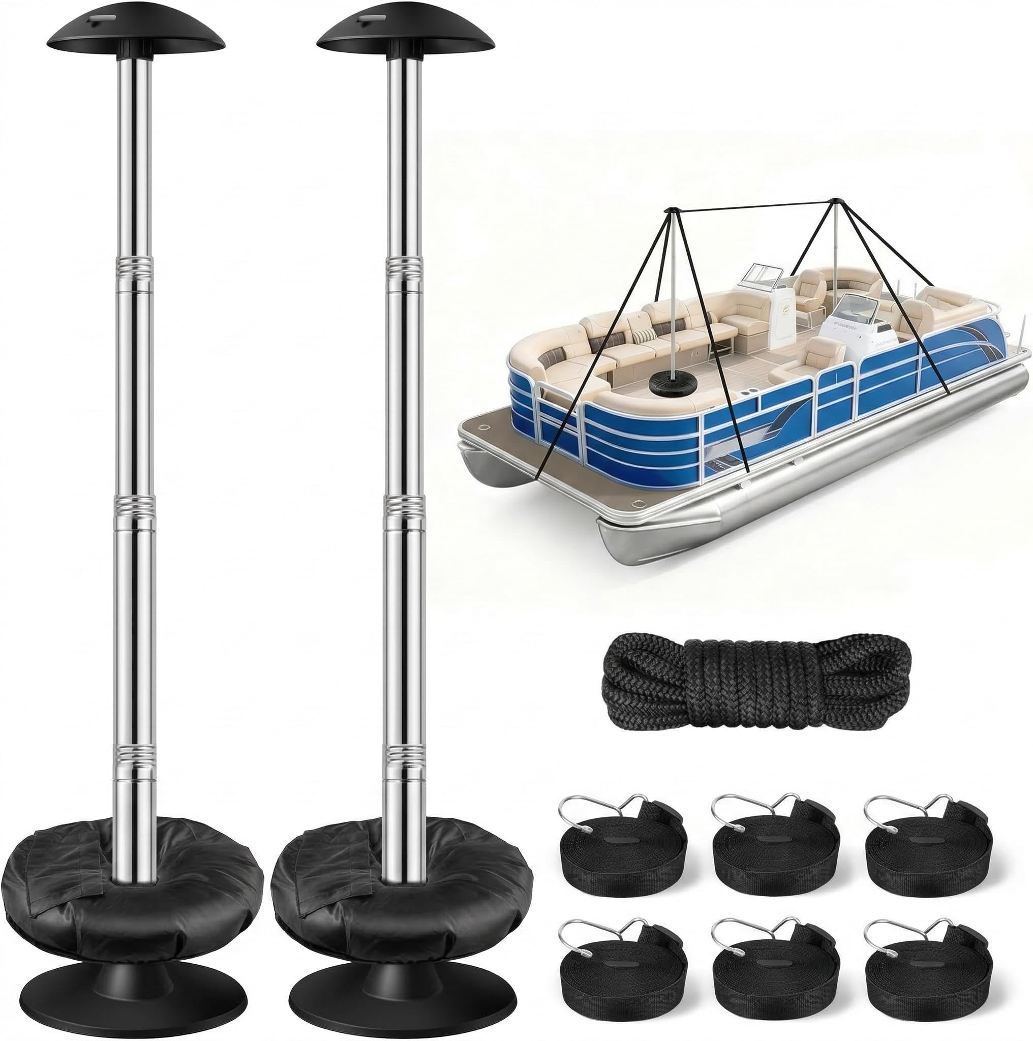 Boat Cover Support System (2 pack)