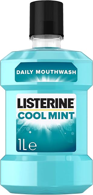 Listerine Cool Mint Mouthwash, 1 Litre