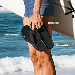 OLUKAI Ohana Sandals pour femme, Flops imperméable avec support Arch, Confort léger pour la plage & Voyage, traction améliorée pour les surfaces humides