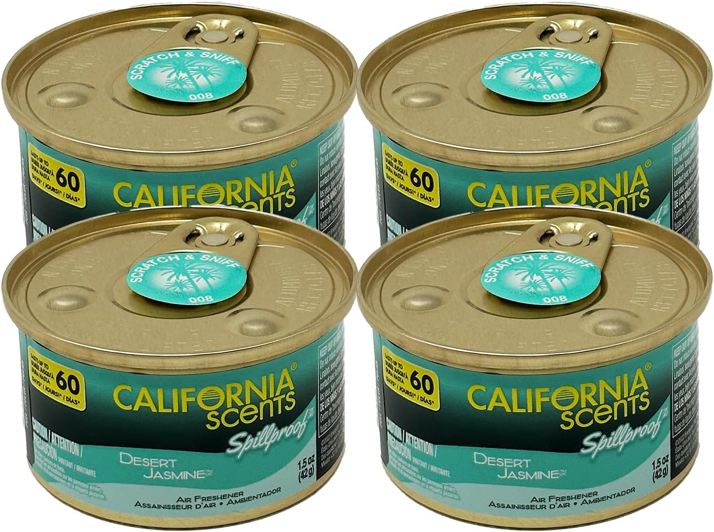 California Scents CAN-1208 Desert Jasmine Air Freshener, Set of 12
