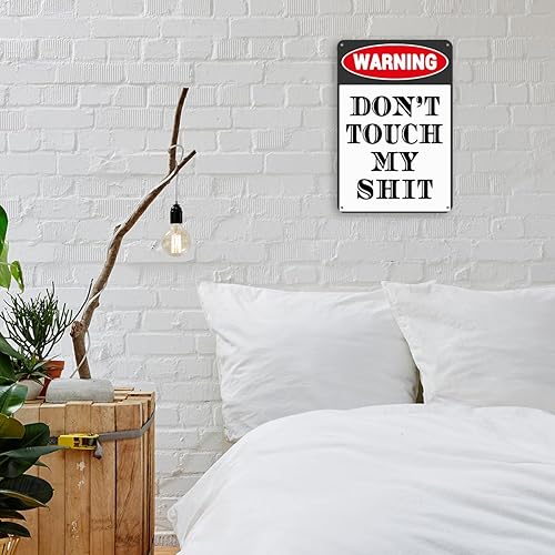 Miniatura 5 de Letrero con texto en inglés Man Cave Do Not Touch, accesorios de taller para garaje, letrero de decoración de garaje para hombres, regalos