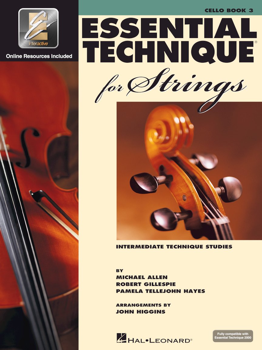 Essential Technique for Strings with EEi - Cello (Book/Online Audio)