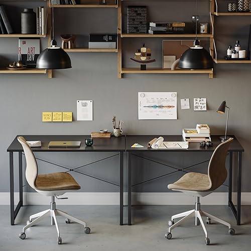 Miniatura 7 de CubiCubi Escritorio para computadora, escritorio pequeño de oficina en casa de 32 pulgadas para espacios pequeños, estilo moderno y simple para el