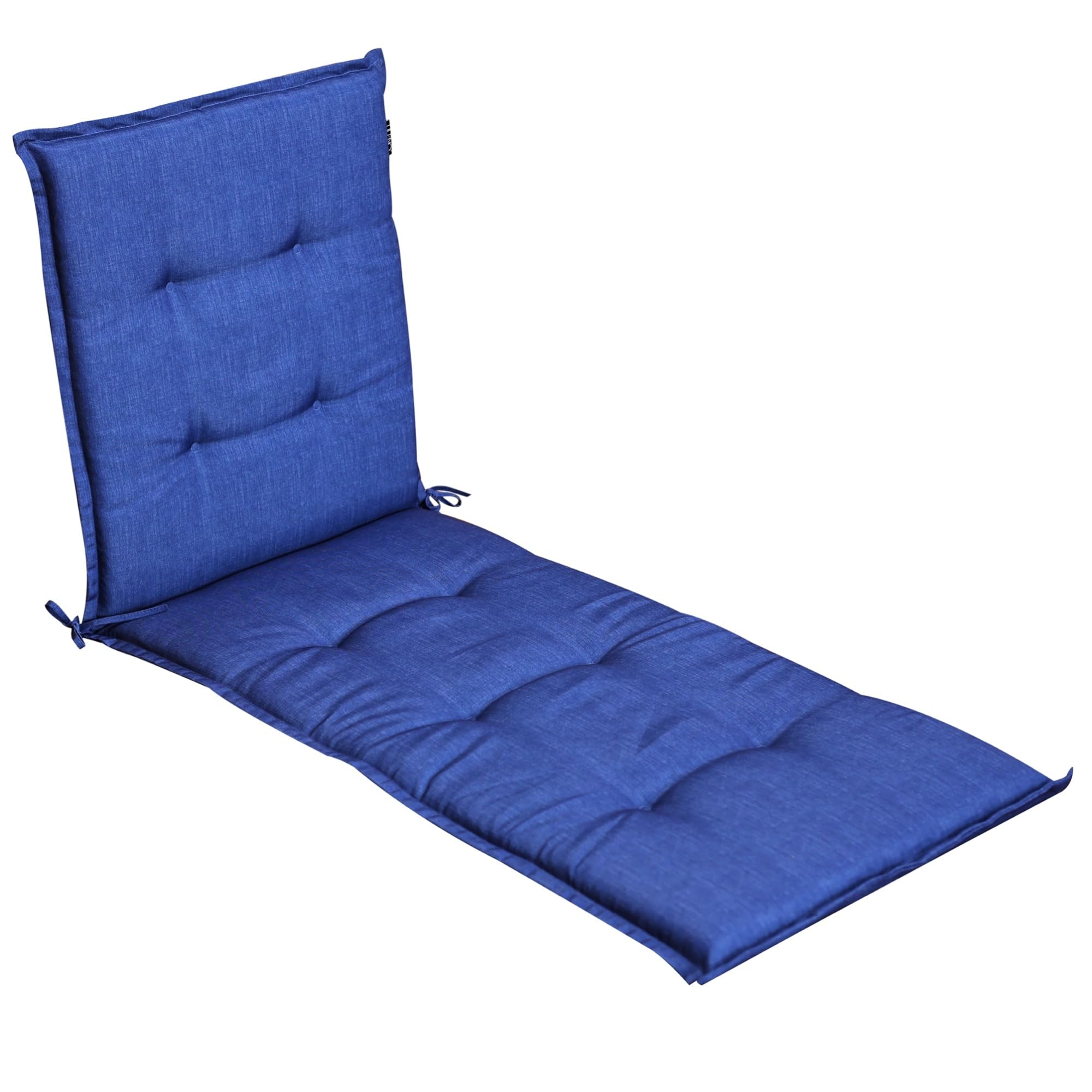 LILENO HOME Sonnenliege Auflage - Gartenliegen Auflage perfekt für Strandliege - Polster für Gartenliege Flor RL
