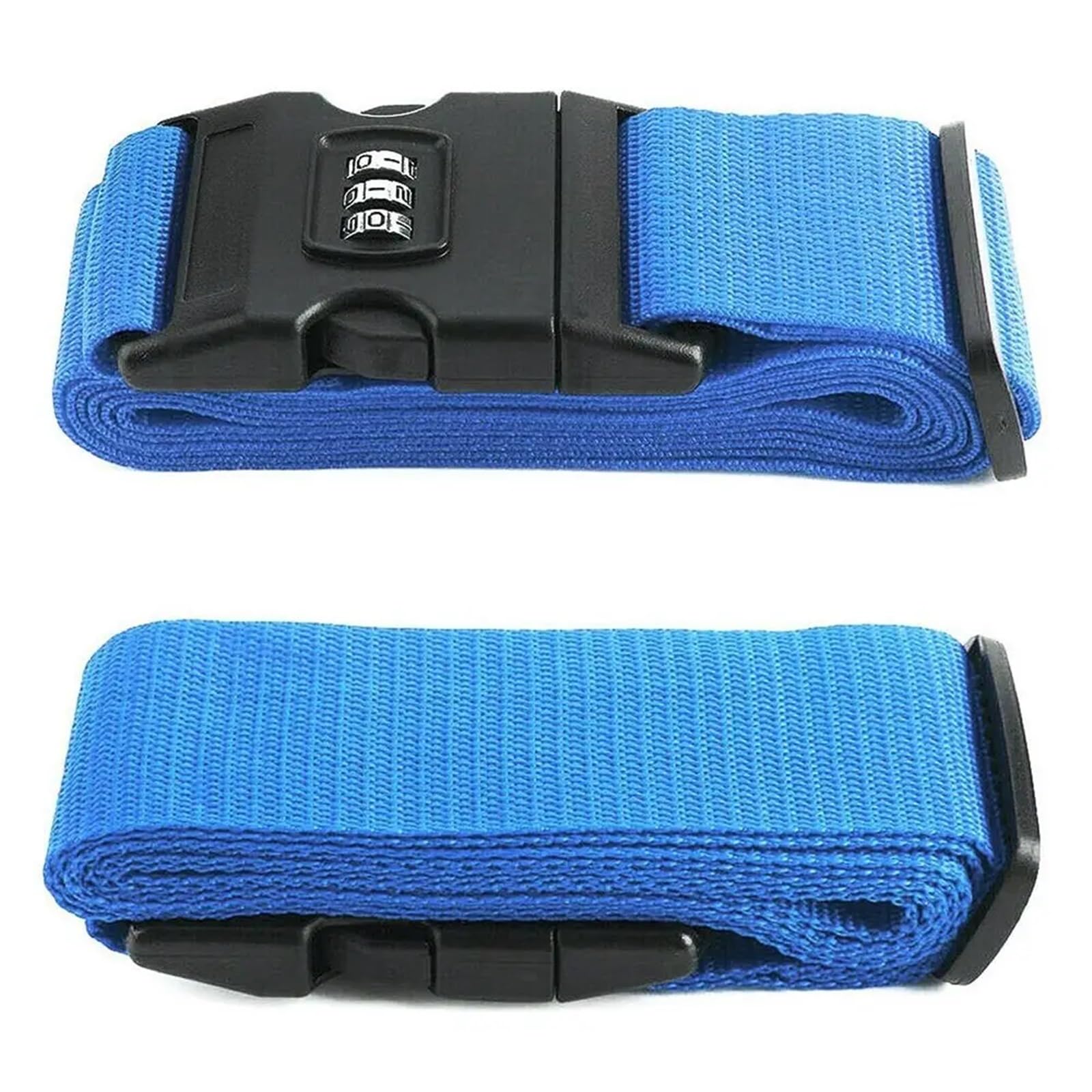 4Pcsc Accesorios de Equipaje Viaje Seguridad Correa Transporte cinturón Maleta Cinturones(Rainbow)