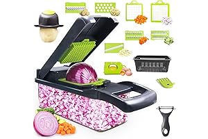 Pro Onion Chopper: 14-in-1 Ultimate Multifunctional Food Chopper