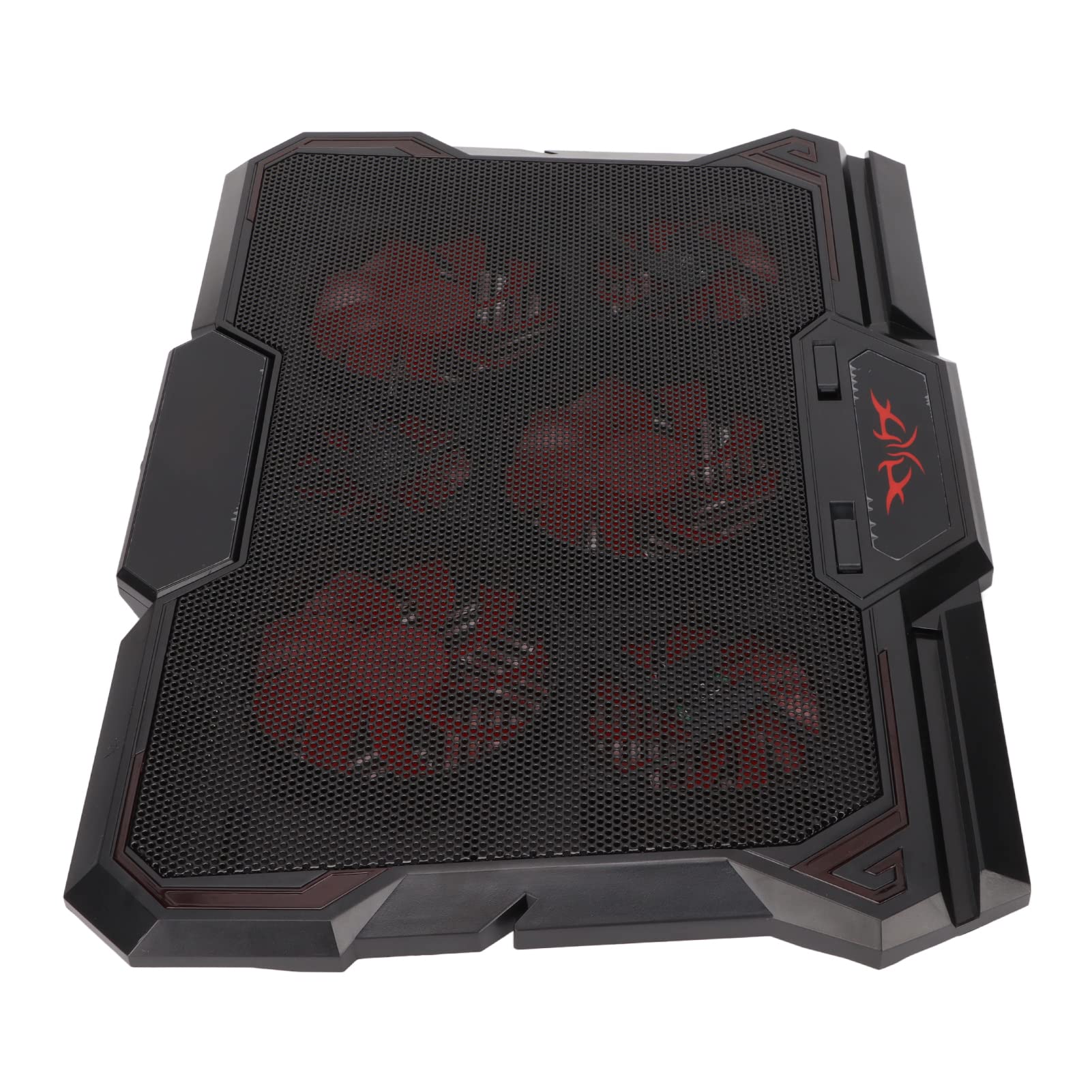Raffreddatore per Laptop, Base di Raffreddamento Ultra Sottile con 6 Ventole per Laptop da 12" a 17,3", Velocità Regolabile e Design Ergonomico per Giocatori e Professionisti