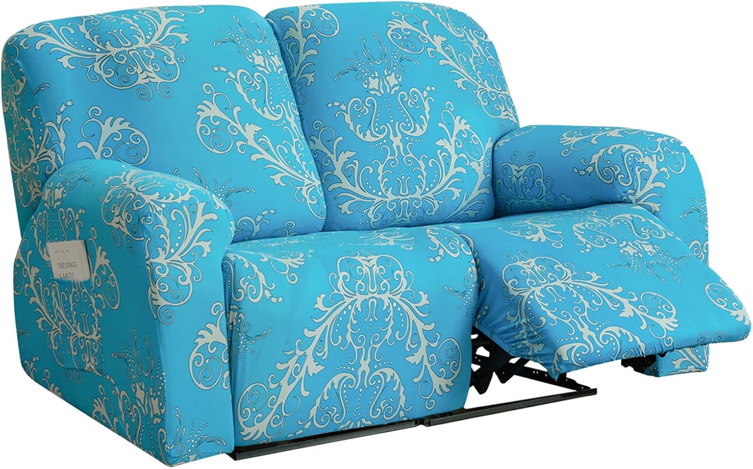 NOPEXTO Printed Recliner Sofa Cover Reclining Couch Covers, for 1/2/3
