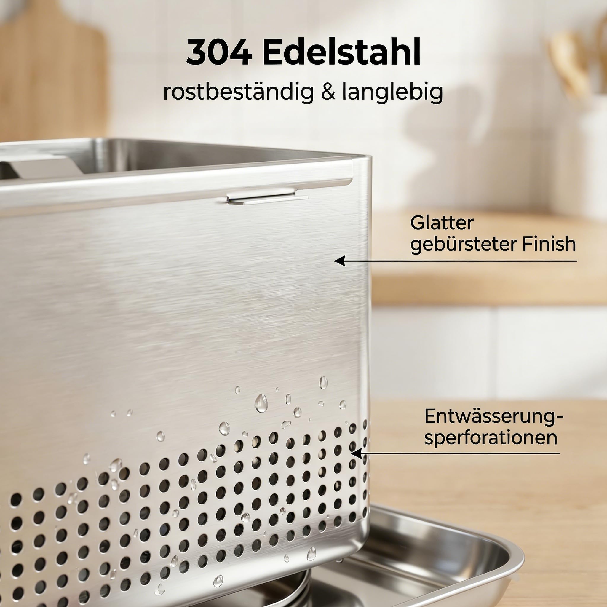 Tofu Press -304 in Acciaio Inox Vegano Tofu Press per accelerare la rimozione di Acqua dalla Seta in 10-30 min per Tofu Solido o Extra Solido Senza crepa BPA lavastoviglie Safe (22 * 16 * 12 cm)