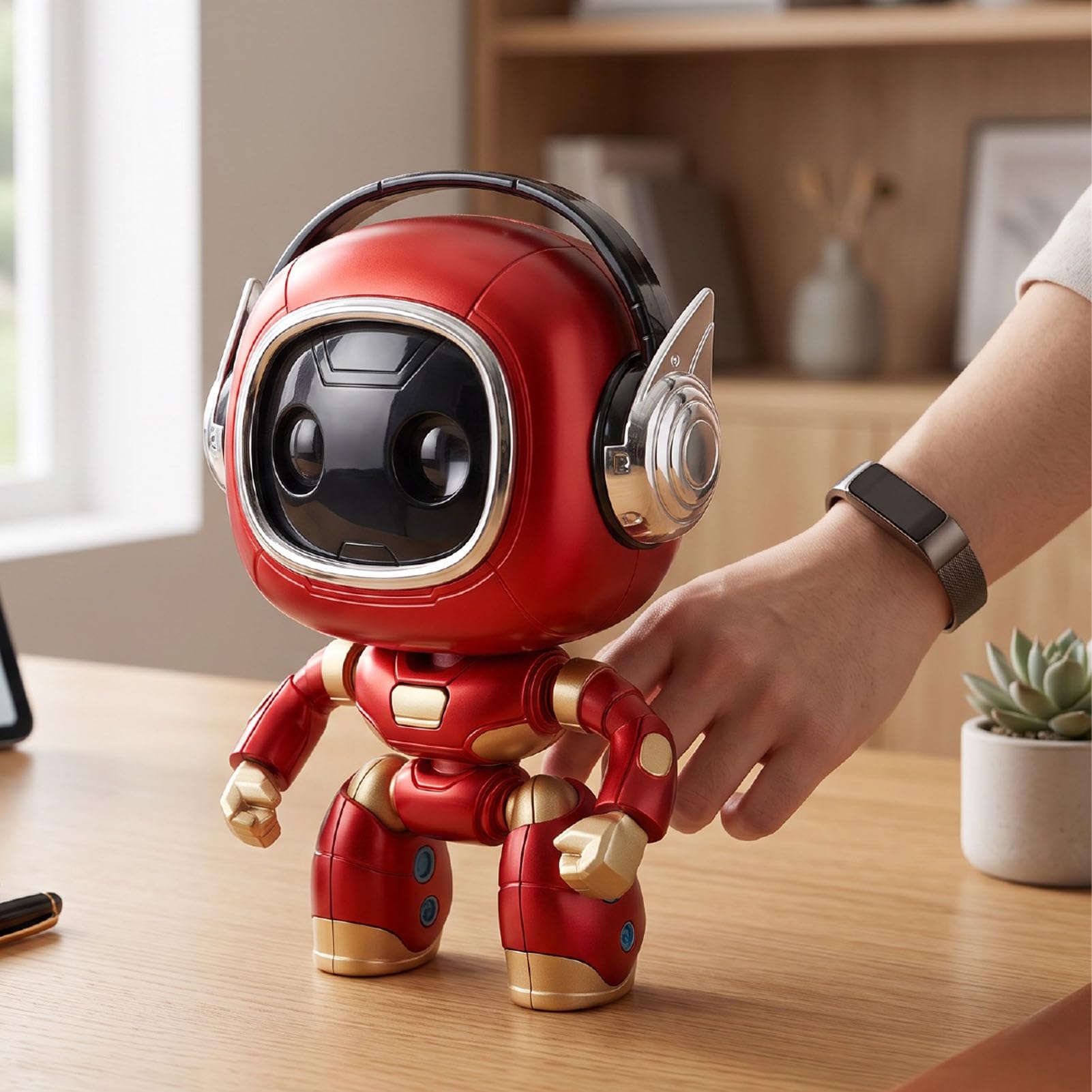 Robot Educativo AI, 1000 MAh, Dialogo Vocale, Traduzione Inglese