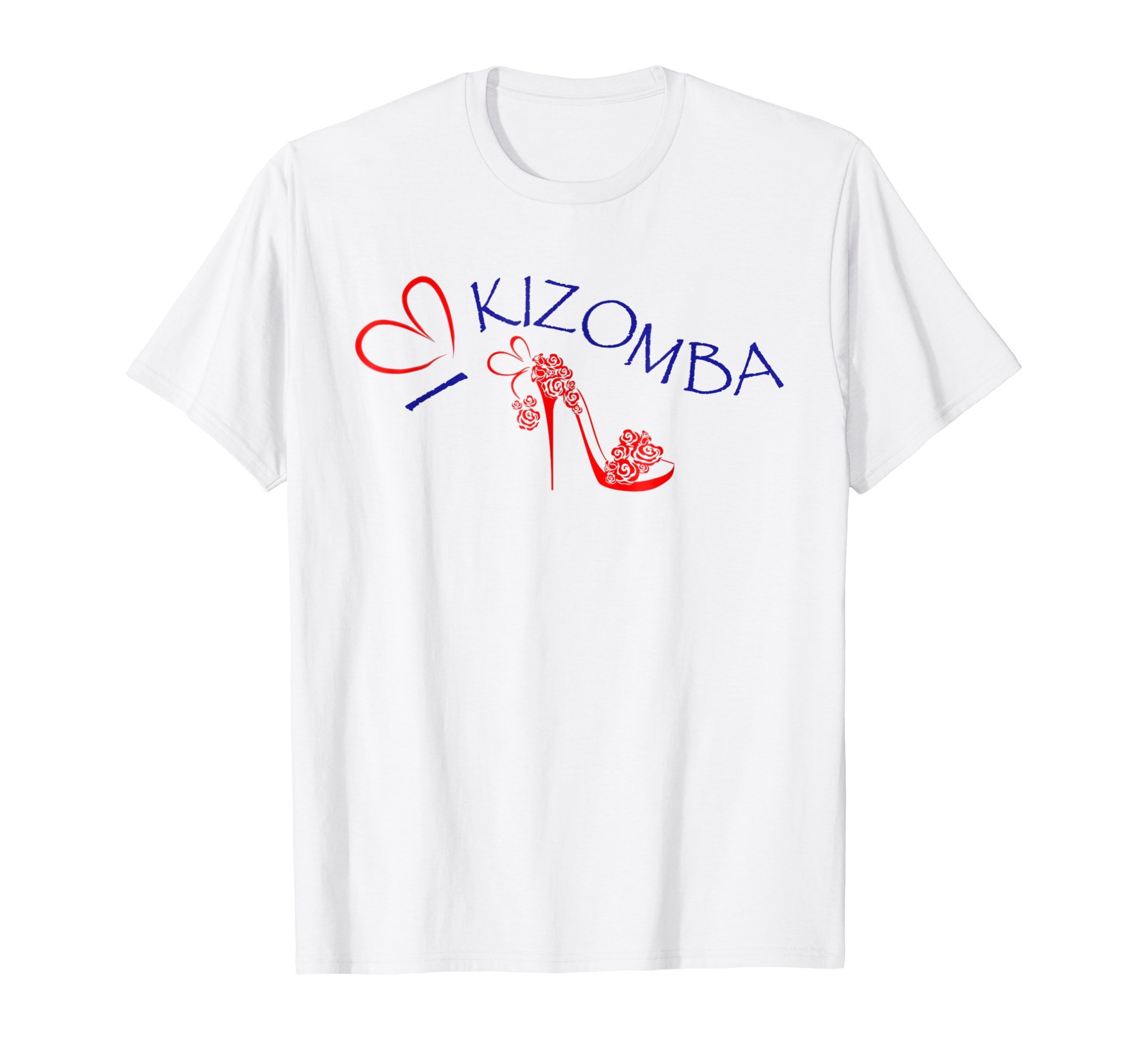 Kizomba - dance shirt by PorporinoI Love Kizomba - Dance Tee Shirts For Women - Patriotic