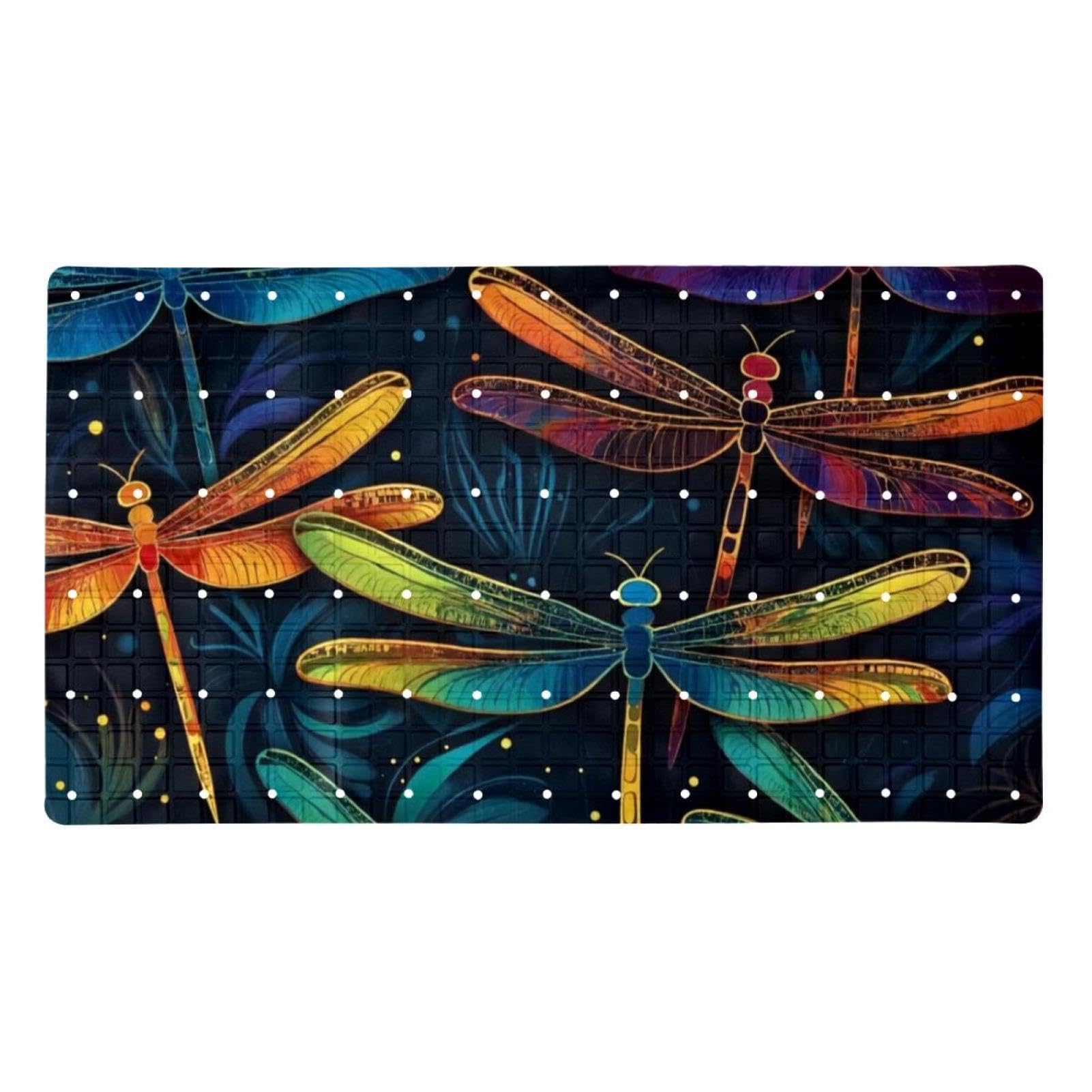 Tapis de bain antidérapant extra long à séchage rapide