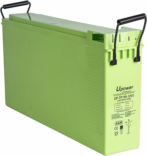 MASTER POWER – Baterías AGM frontal150Ah.