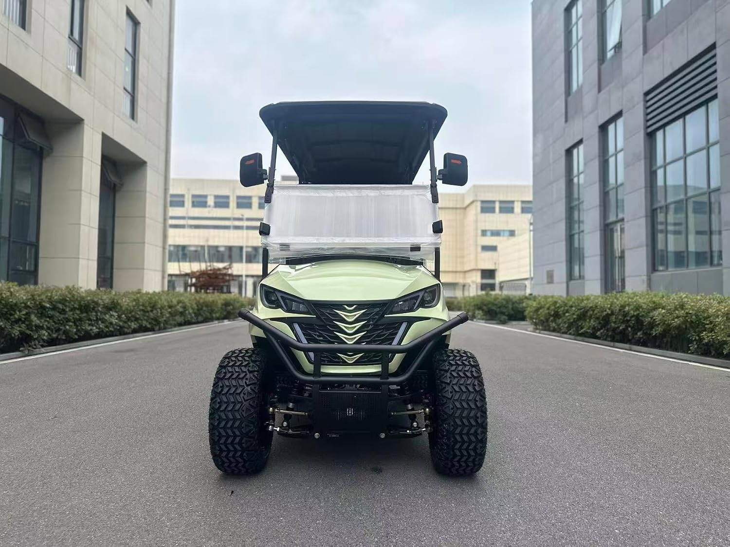 GO UP 2+2Seats Electric Golf carts 48v 150ahLithium Battery Handcart