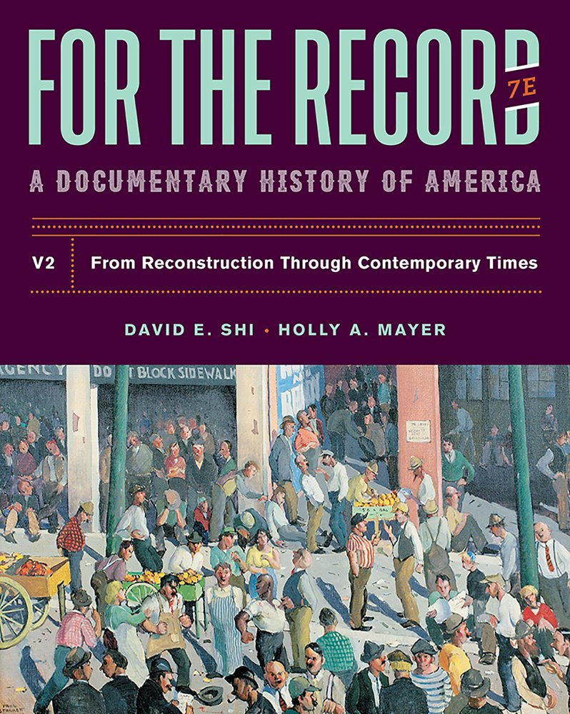 Photo 1 of For The Record: A Documentary History