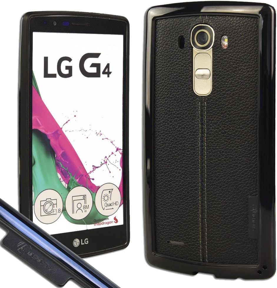 Abacus24-7 LG G4 Bumper, LG G4 Phone Case, Black