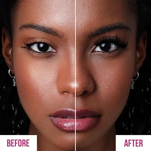 Miniatura 6 de Extensiones de pestañas rizadas 20D D de 0.07 a 0.63 pulgadas de longitud mixta  72 + 12 racimos de pestañas onduladas de aspecto natural,