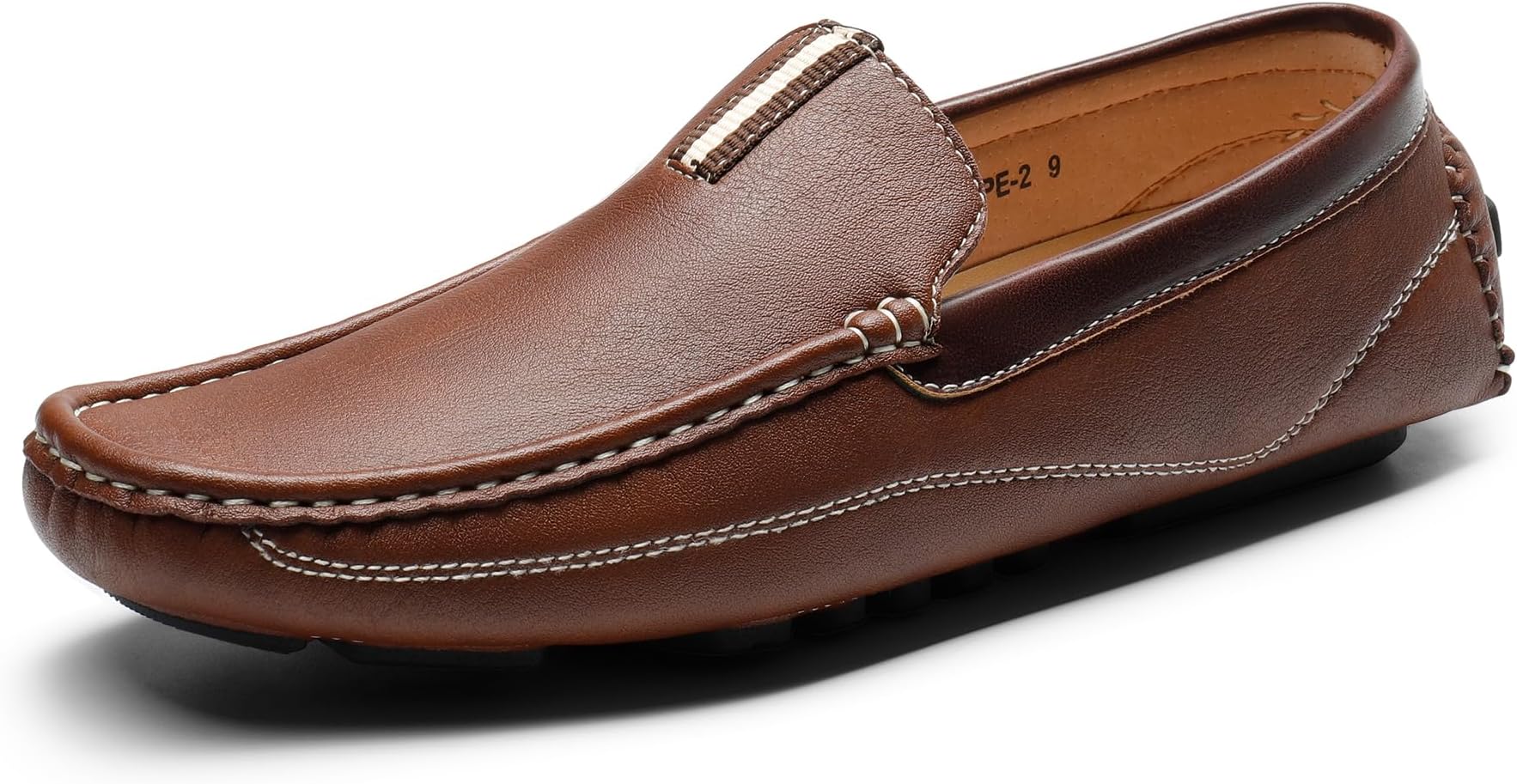brown moccasins