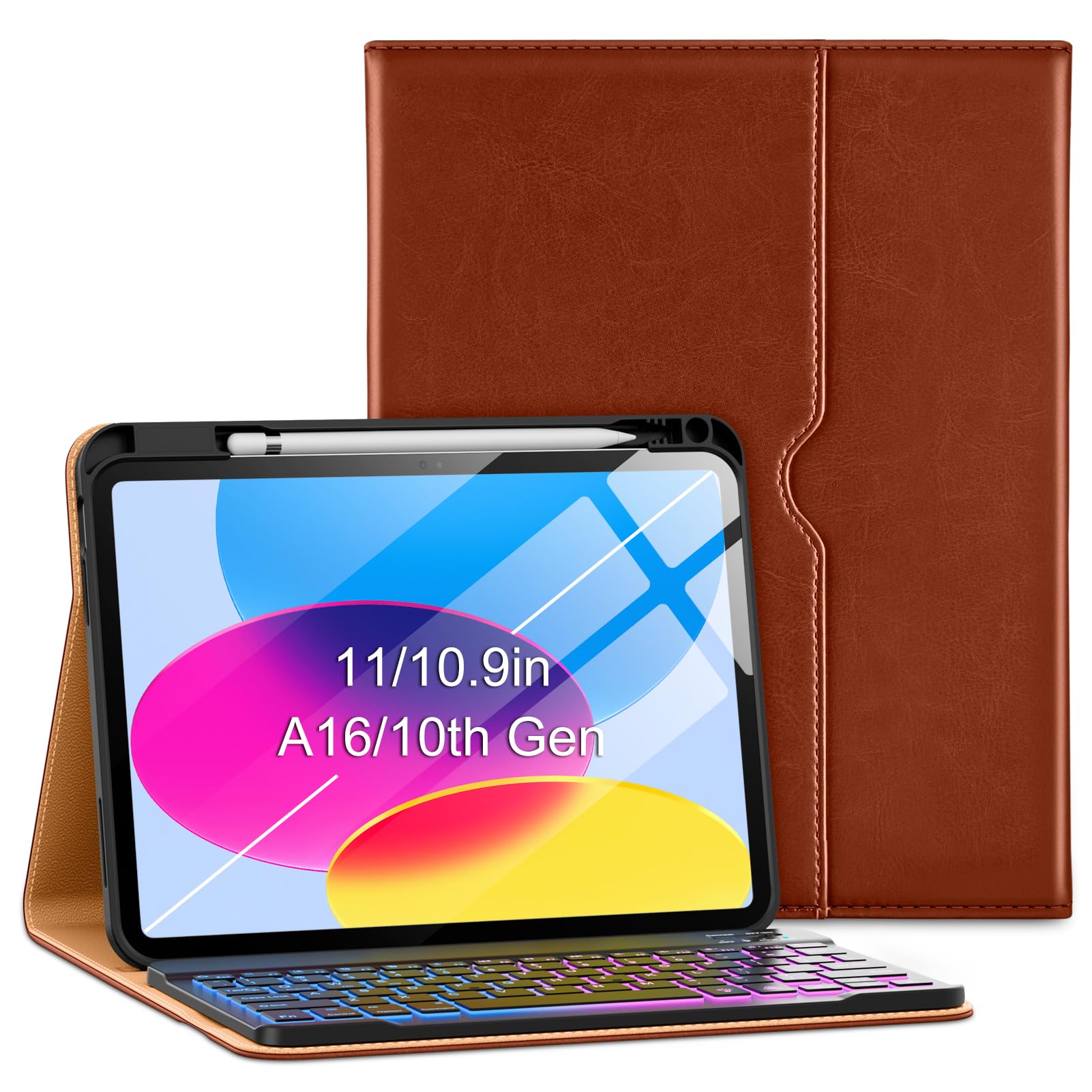 Amazon.com: VIKESI Keyboard Case for iPad (A16,2025) 11th