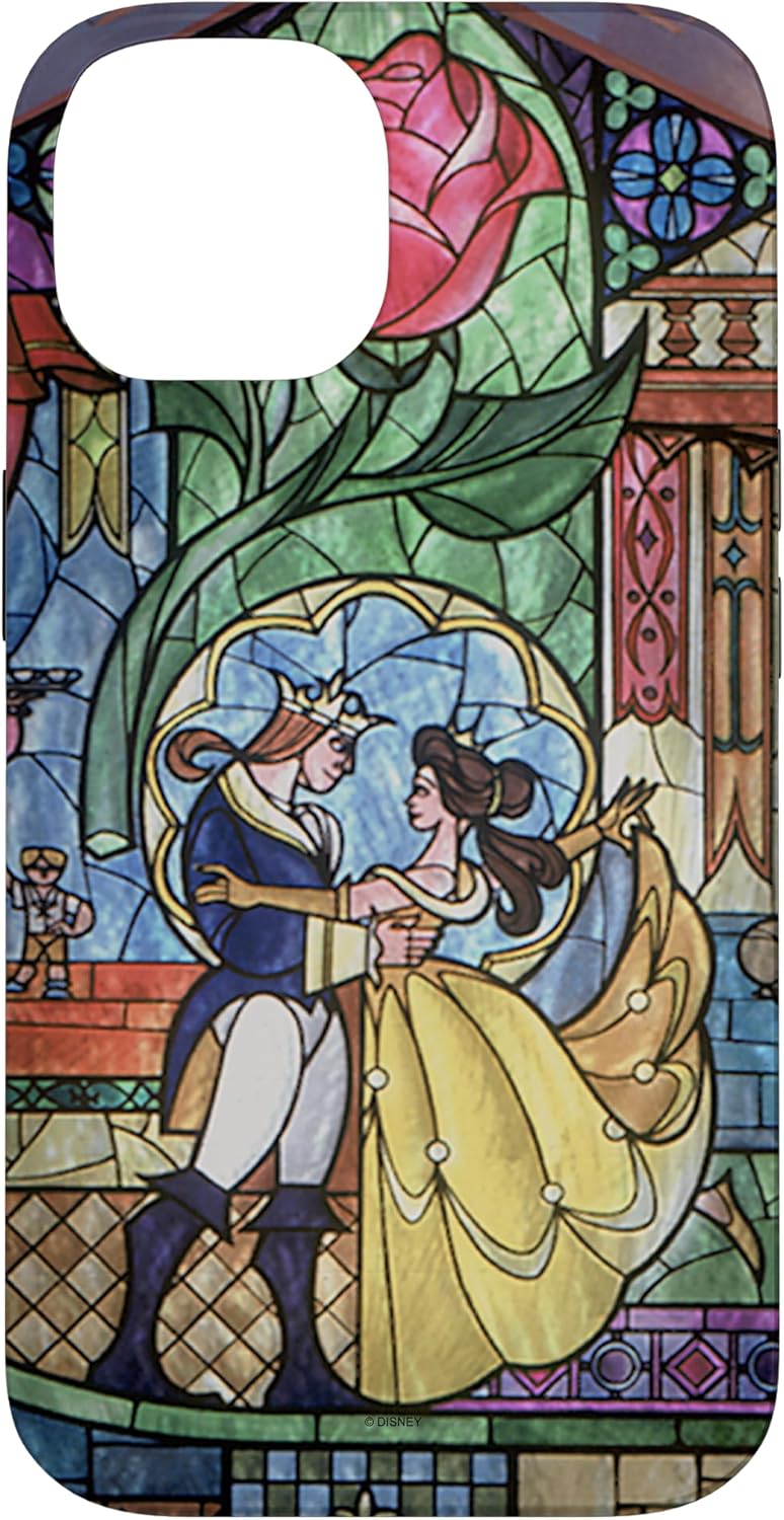Disney Beauty & The Beast Stained Glass Case for iPhone 16 Pro