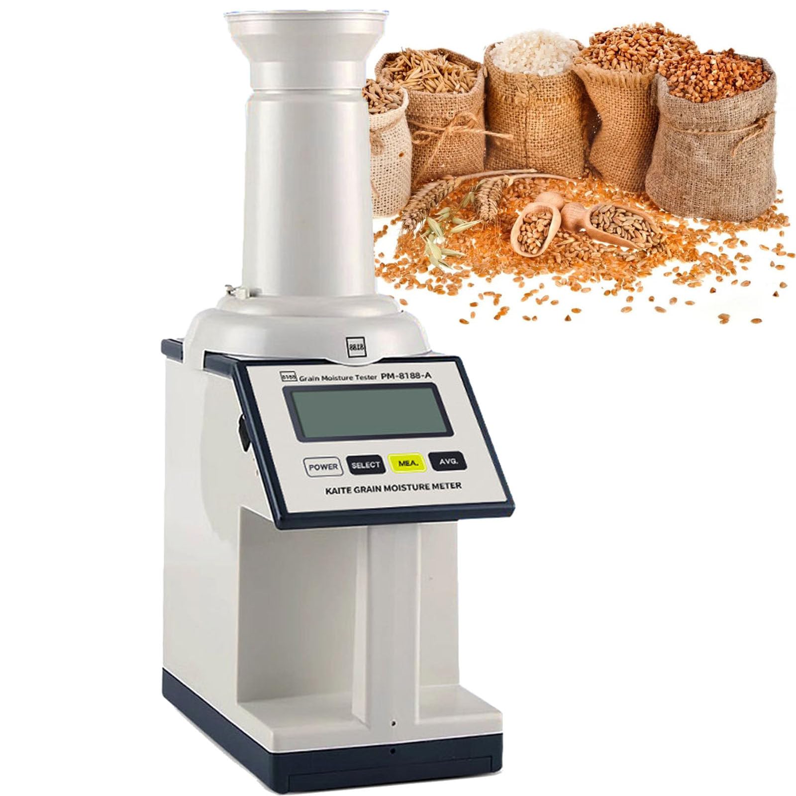 ylpddmm Grain Moisture Tester, High Precision Grain Moisture Tester