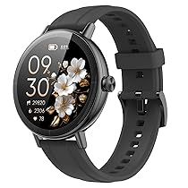 Smartwatch Donna, 1.27″HD Orologio Smartwatch con Chiamata Bluetooth, 2026 Orologio Contapassi con Sonno, Cardiofrequenzimetro, 100+ Sportive Fitness Watch, IP68 Smart Watch per Android iOS, Nero