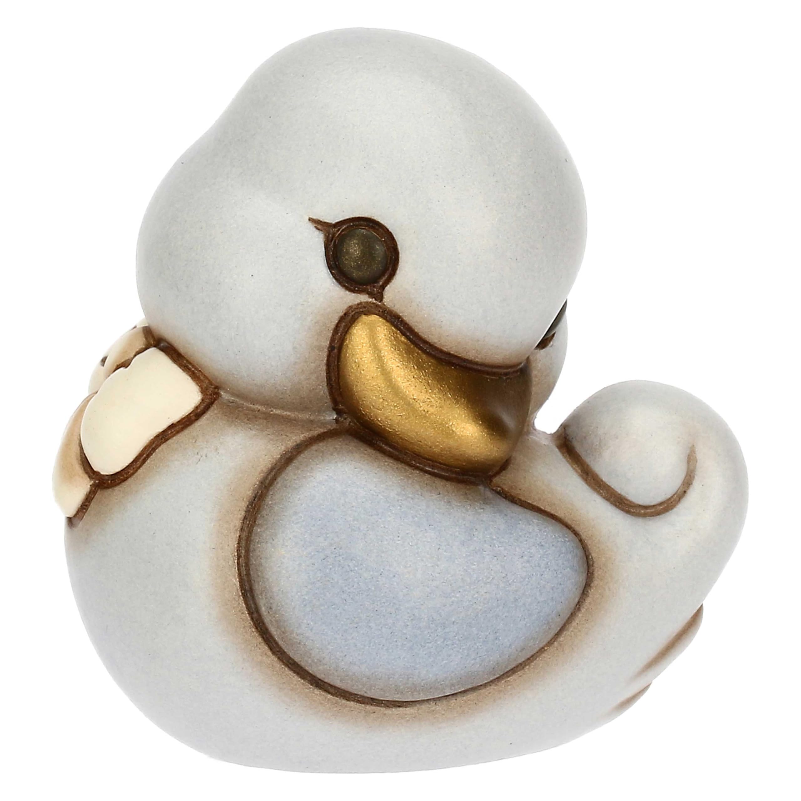 THUN - Blue Duck - Ceramic - Favour Collection - 5 x 4.3 x 5 cm