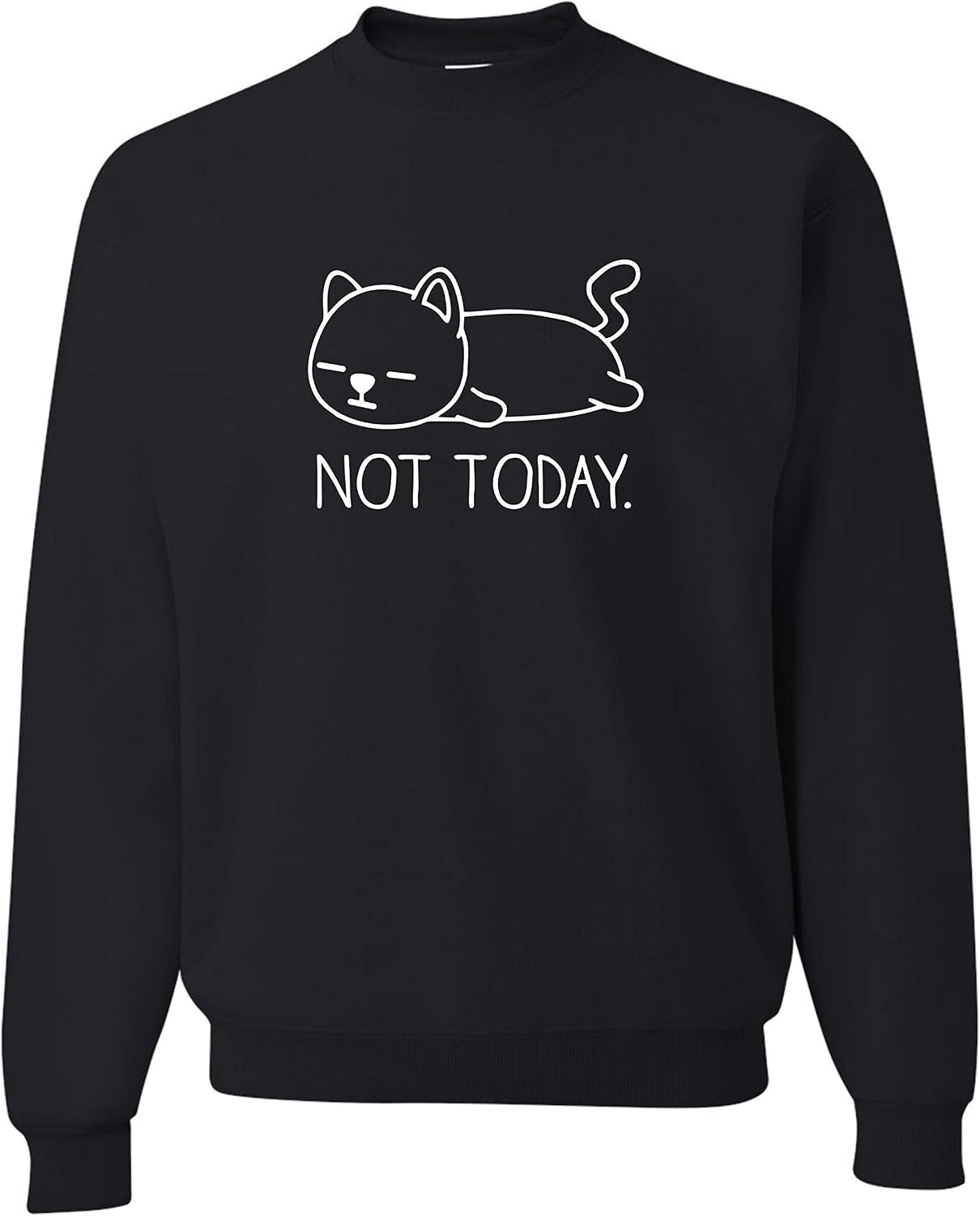 Funny Cat Sweatshirt Crewneck 