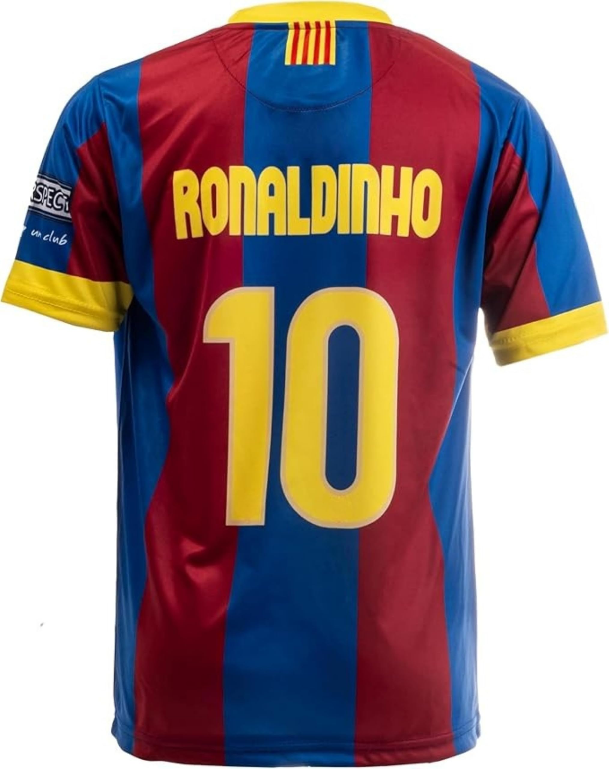 Heim Legende #10 Ronaldinho Retro Seltenes Fußball Kinder Trikot Shorts Set Jugendgrößen