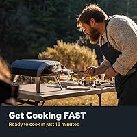 Vista 5 de Ooni Koda 12 - Horno portátil para pizza a gas, incluye funda de transporte Koda 12