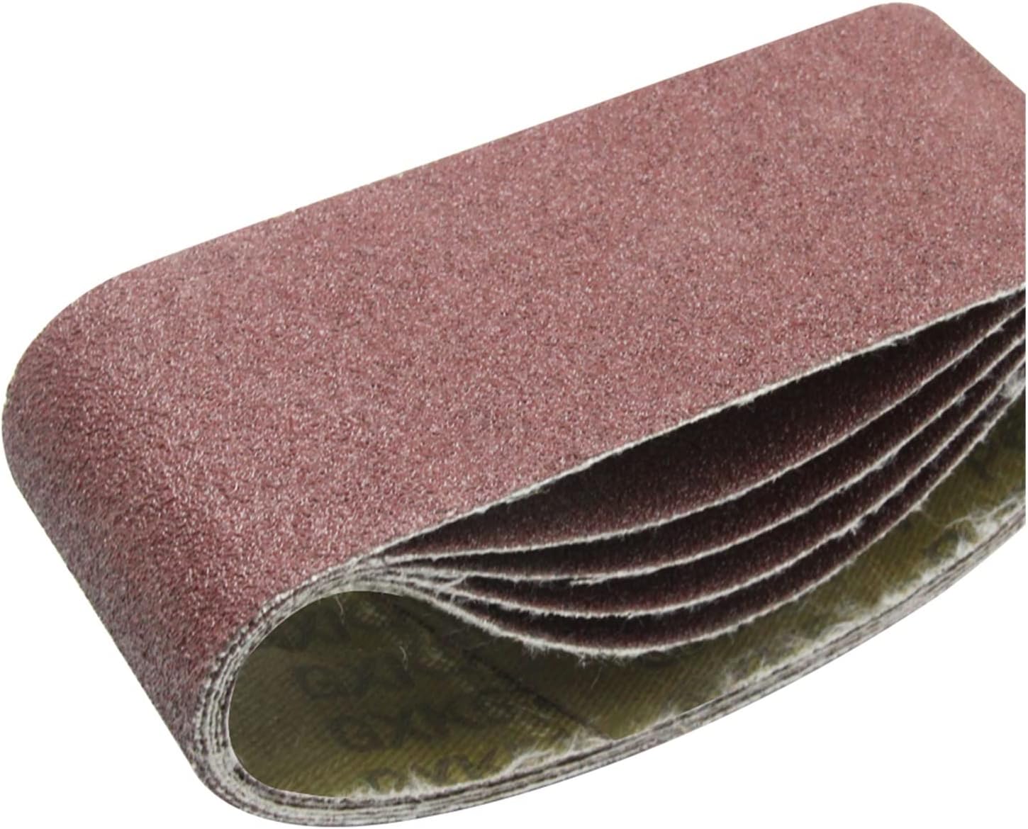 16pcs 3"x18" Sanding Belts 75x457mm Metal Polishing Abrasive Bands Tools Grit 60~240 Aluminium Oxide Sandpaper Mix Pack