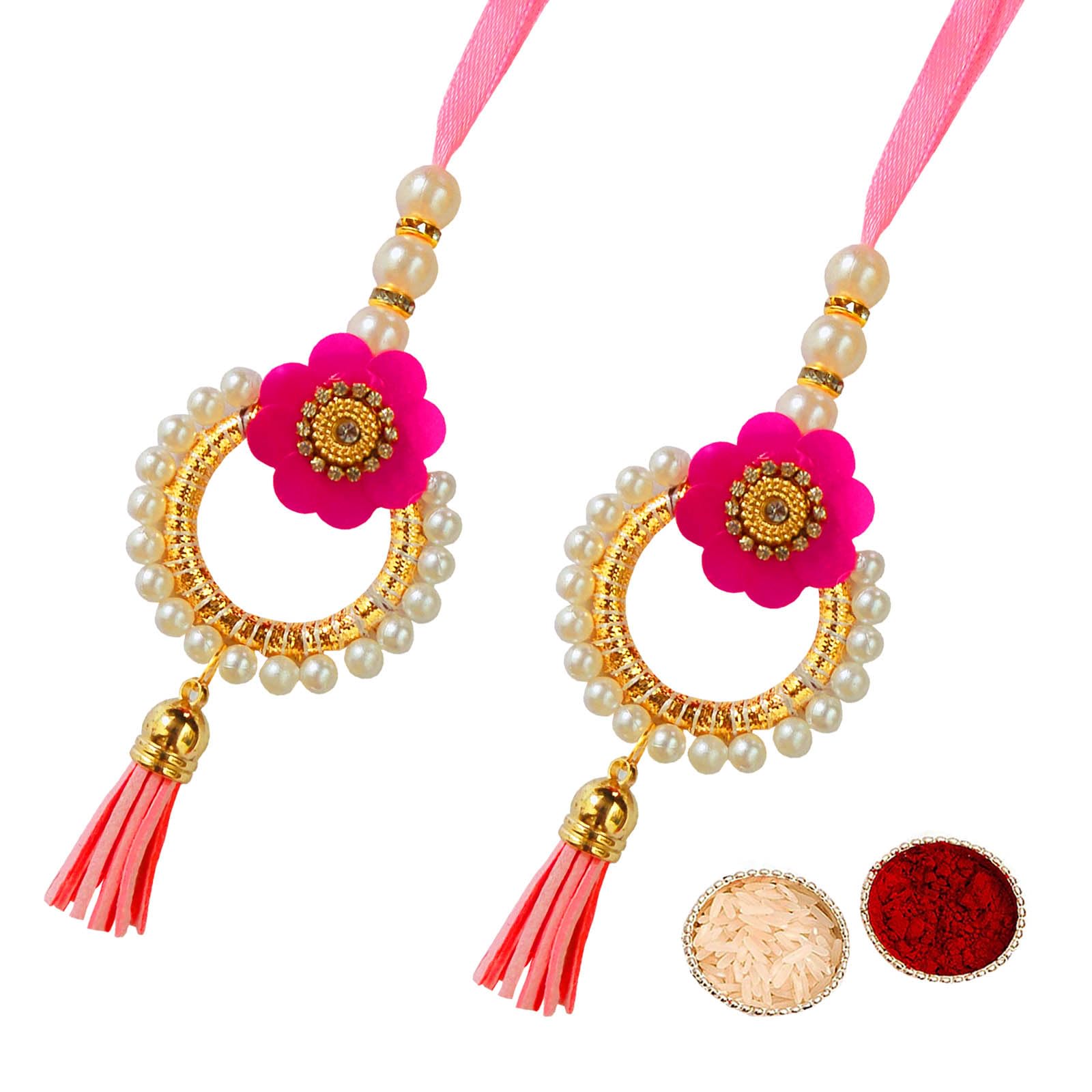 Buyent ® flower lumba rakhi for bhabhi raksha bandhan rakhi lumba rakhi for bhabhi set of 2 latkan rakhi chuda rakhi for bhabhi with roli chawal pack (B0CDVM9SVP) Amazon Price History, Amazon Price Tracker