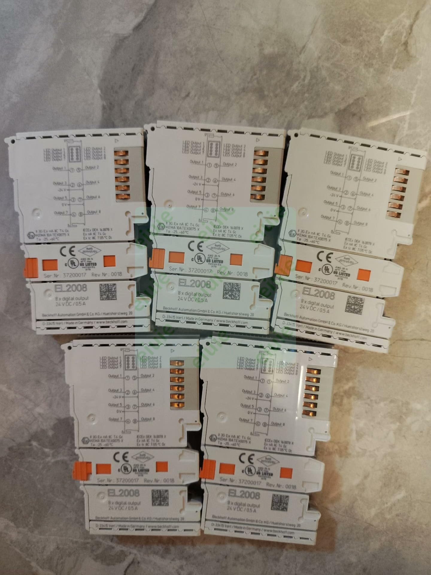 EL2008(3 Pcs Refurbish) Remaining unutilized Spare Parts for Projects